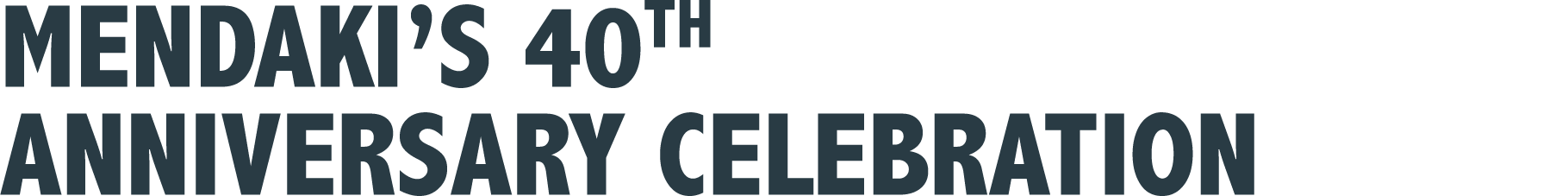 MENDAKI’S 40TH ANNIVERSARY CELEBRATION