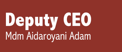  Deputy CEO Mdm Aidaroyani Adam